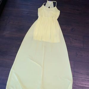 Lime yellow / green dress